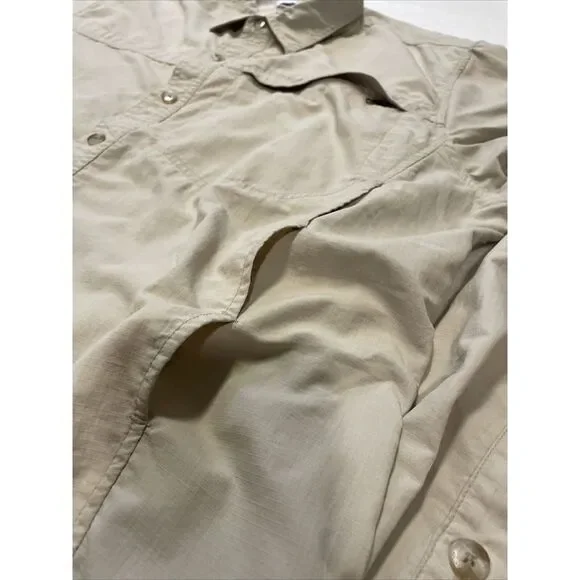 Exofficio Insect Shield Button Up‎ Shirt Vented Mens Size XL Fishing Outdoors - Picture 8 of 12